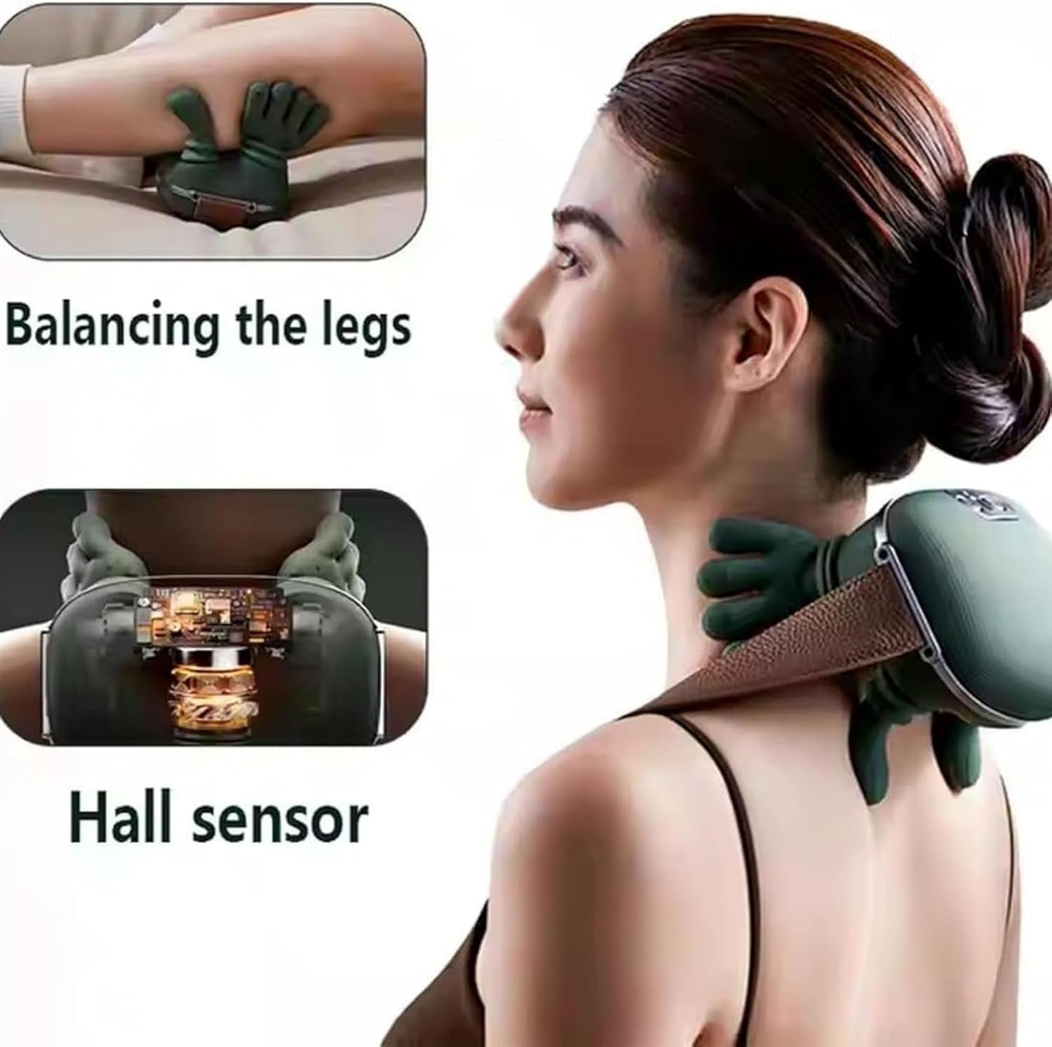 Neck Massager with Hands,Massage Master for Shoulder,Neck,Leg Massager